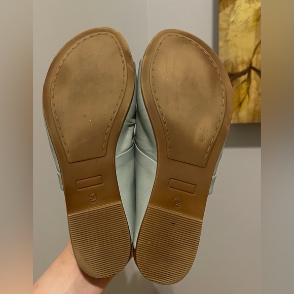 Miz Mooz Aria Women’s Aquamarine Comfort Sandal Sz. 38 (US 7.5-8) - Picture 8 of 9